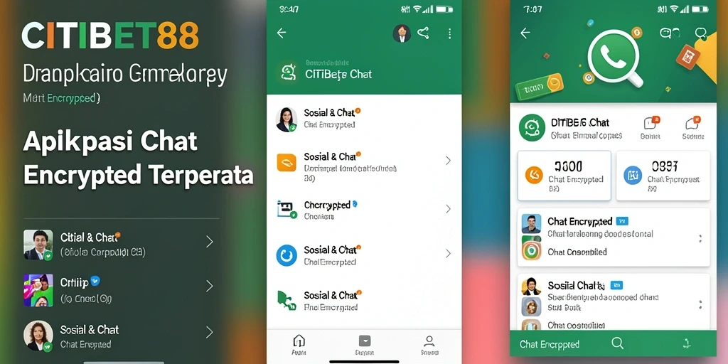 Tampilan antarmuka aplikasi CITIBET88 yang user-friendly dan aman.